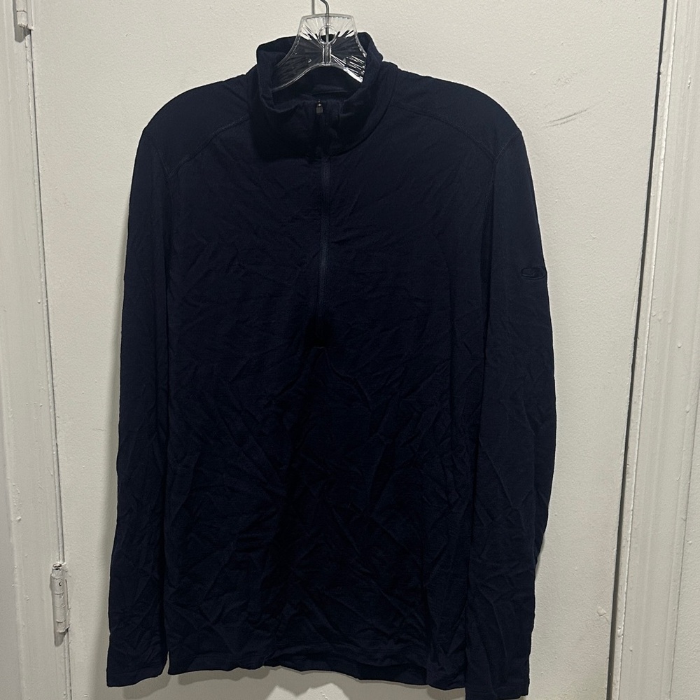 Merino Wool Zip Pullover